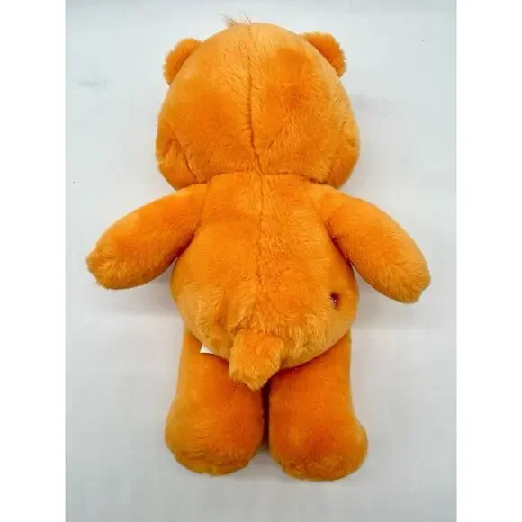 Care Bears 2003 Laugh A Lot Bear Plush 13” Inch Star Orange Stuffed Toy EUC - Picture 8 of 12